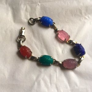 Vintage stone bracelet